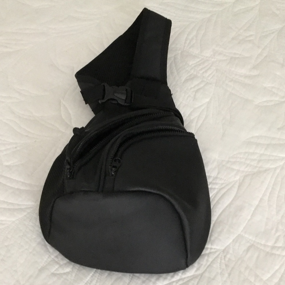 Duchamp Black Belt Bag